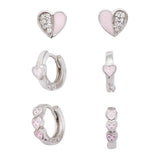 Revere kids hoop and stud earrings set 11mm - British product