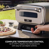 Ninja Artisan Outdoor Pizza Oven in Black (British brand)