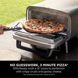 Ninja Artisan Outdoor Pizza Oven in Black (British brand)