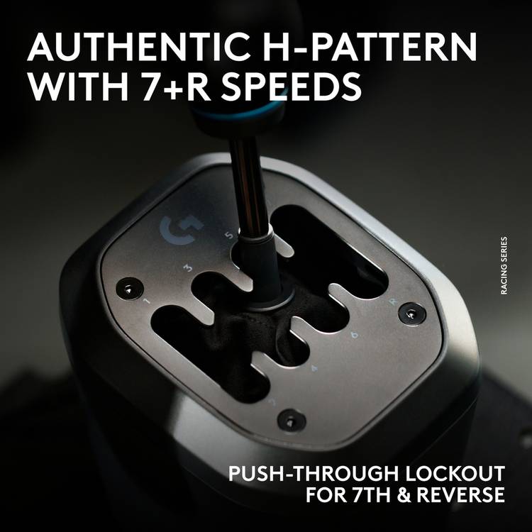 Logitech G RS H-Shifter sim racing shifter (British brand)