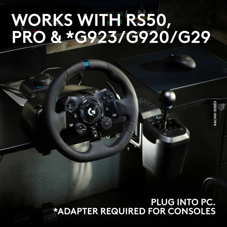 Logitech G RS H-Shifter sim racing shifter (British brand)