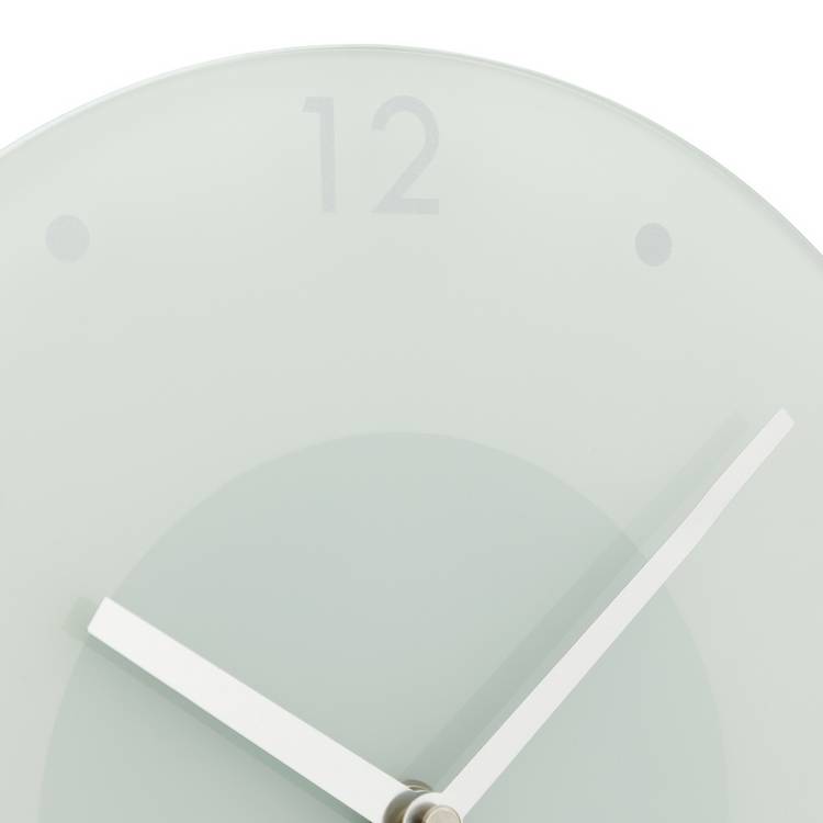 Argos Home white wall clock 25cm, UK version