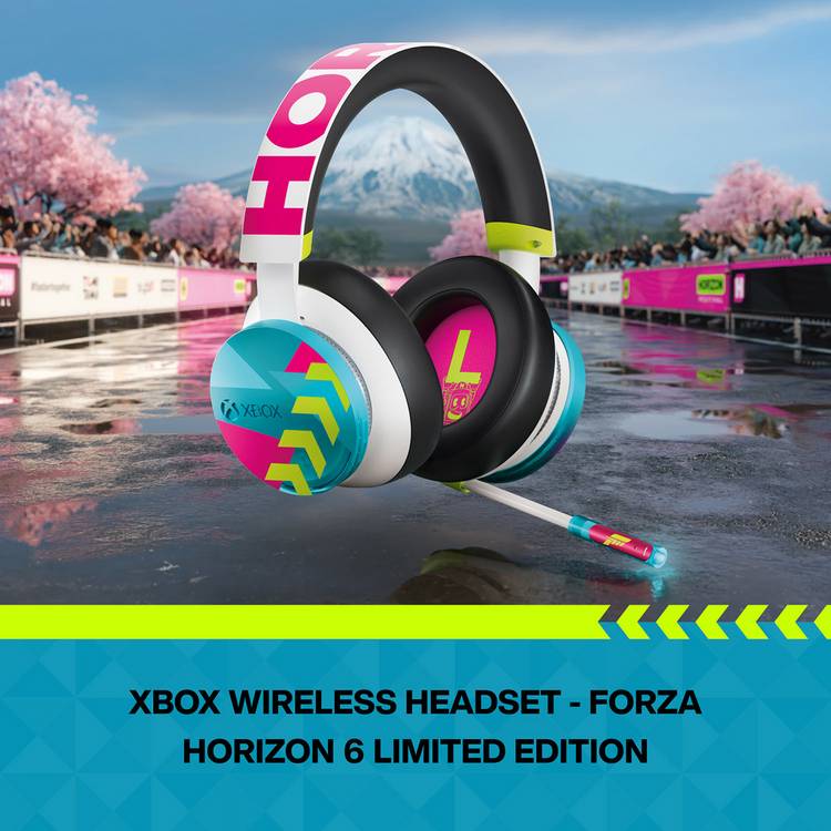 Xbox wireless headset Forza Horizon 6 Limited Edition - British product