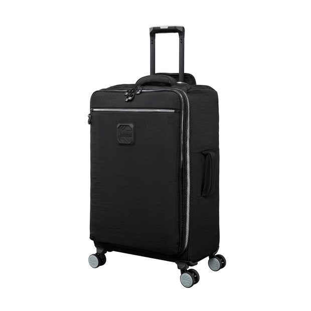 IT Luggage Ashdon 70L medium suitcase black (British brand)
