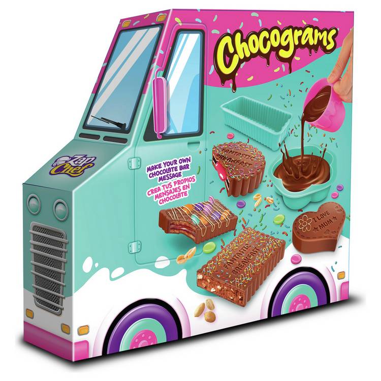 Zap Chef Chocograms chocolate making kit, UK version