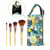 So Eco natural travel makeup brush set - British product
