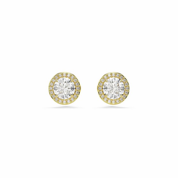 Swarovski Stilla crystal stud earrings 9mm - British product