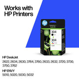 HP original ink cartridges black and colour pack (British brand)