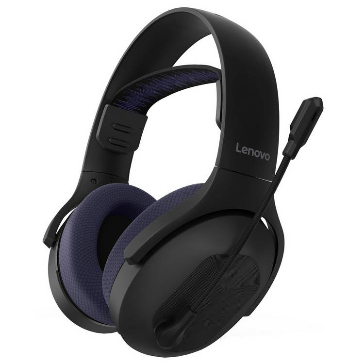 Lenovo Legion H410 wireless gaming headset, over-ear design, UK version