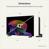 LG OLED evo AI C6 42-inch 4K TV, UK version