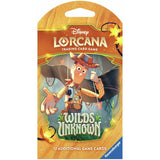 Disney Lorcana Wilds Unknown booster pack, UK version