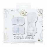 So Eco makeup headband and wrist band set (British brand)