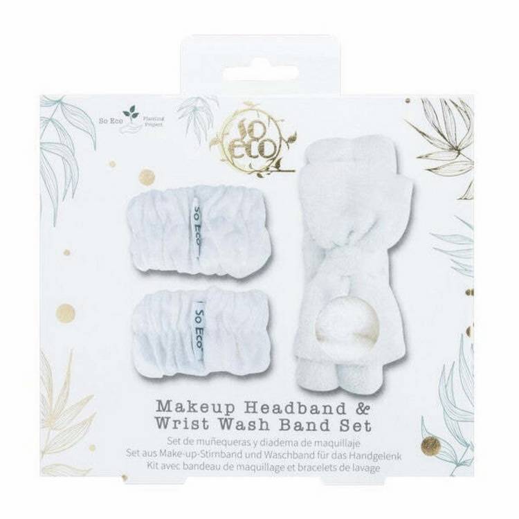 So Eco makeup headband and wrist band set (British brand)