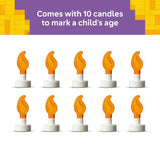 LEGO Birthday Party Cake set with candles and decorations - British product