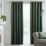 Argos Laurence Llewelyn-Bowen Montrose Blackout Eyelet Curtains Green 117x183cm- Buy online at McGrocer