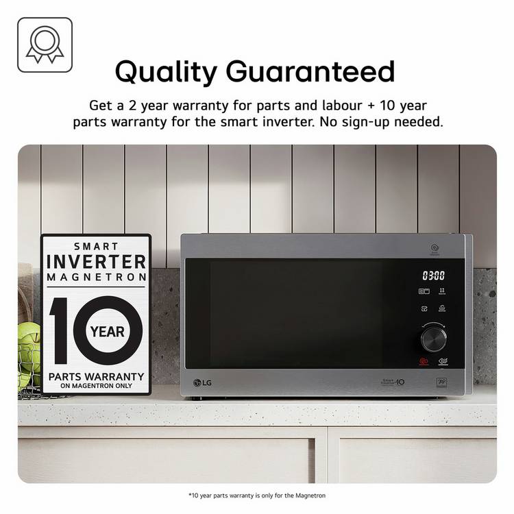 LG Neochef microwave with grill 23L - British product