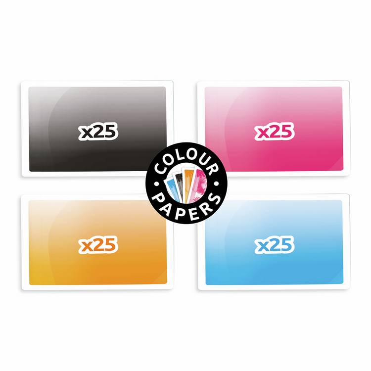Photo Creator instant print camera refill pack 100 sheets (British brand)