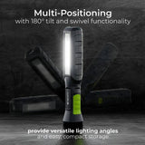 Luceco LED rechargeable tilt twist torch 5W (British brand)