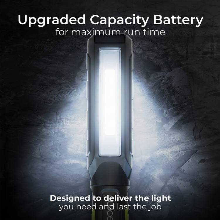 Luceco LED rechargeable tilt twist torch 5W (British brand)