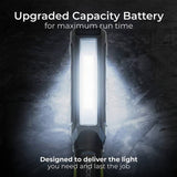 Luceco LED rechargeable tilt twist torch 5W (British brand)
