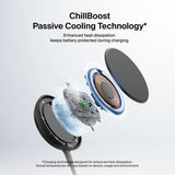 Belkin Qi2 25W wireless charger with kickstand, UK version