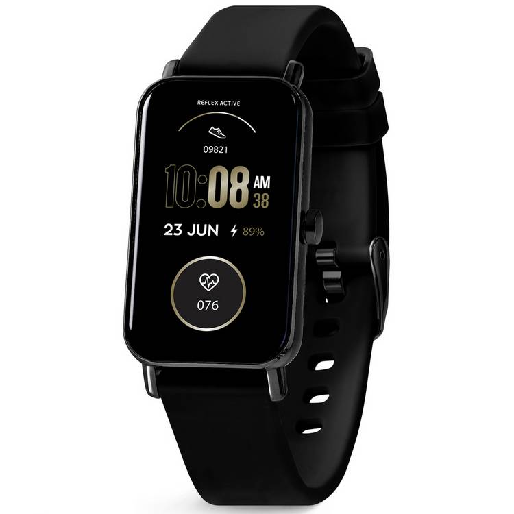 Reflex Active Nexus smart calling watch black silicone strap, UK version