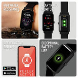 Reflex Active Nexus smart calling watch black silicone strap, UK version