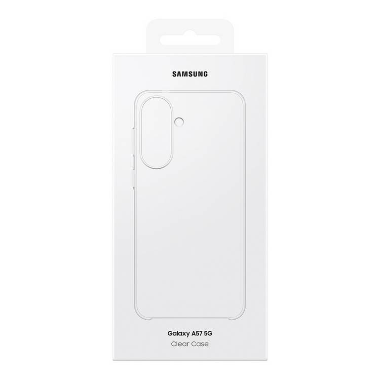Samsung clear phone case for Galaxy A57, imported from the UK