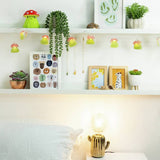 Fizz Creations mushroom frog LED string lights, UK version