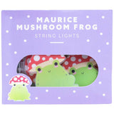 Fizz Creations mushroom frog LED string lights, UK version