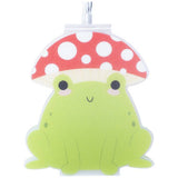 Fizz Creations mushroom frog LED string lights, UK version
