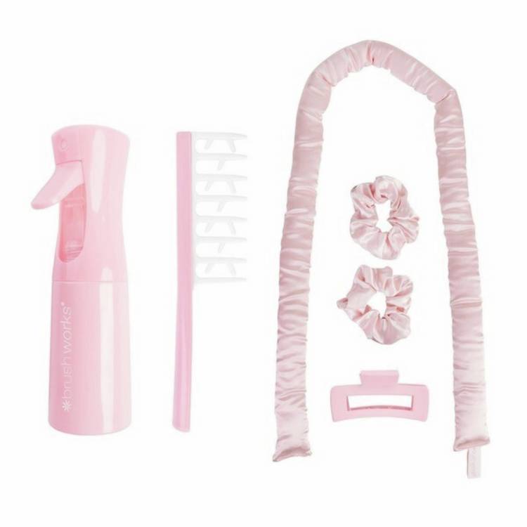 Brushworks Satin Curl & Define Set, imported from the UK