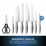 Ninja StaySharp 14 piece knife set with wooden block (British brand)