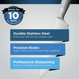 Ninja StaySharp 14 piece knife set with wooden block (British brand)