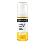 Superdrug Neutrogena Clear & Soothe Mousse Cleanser Face 150ml- Buy online at McGrocer