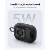 Soundcore Select 4 Go portable Bluetooth speaker black and gold, imported from the UK