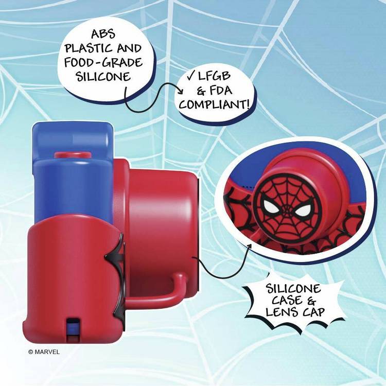 Kiimento Spider Man kids instant camera with selfie lens, imported from the UK