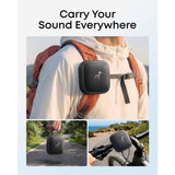 Soundcore Boom Go 3i Black portable Bluetooth speaker (British brand)
