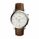 Argos Fossil Neutra Chronograph Brown Leather Strap Watch- Buy online at McGrocer