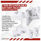 Venom twin rechargeable battery packs for Xbox (British brand)