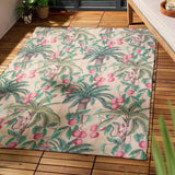 Argos Furn Monkey Palm Green Rectangle Outdoor Rug - 170x120cm- Buy online at McGrocer