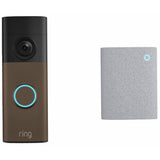 Argos Ring Battery Video Doorbell with Retinal 2K and Chime - Matte Mocha- Buy online at McGrocer