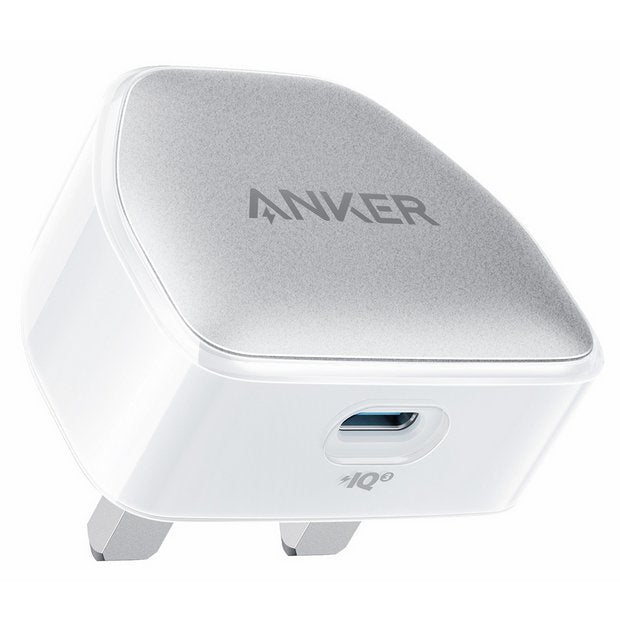 Anker Nano Pro 20W USB-C fast charger white (British brand)