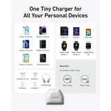 Anker Nano Pro 20W USB-C fast charger white (British brand)