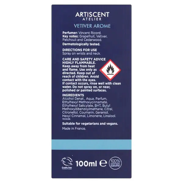 Superdrug Vetiver Arome Eau de Parfum 100ml (British brand)