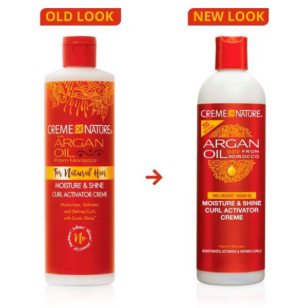Creme of Nature Argan Oil Curl Activator Creme 355ml (British brand)