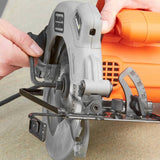 Black+Decker 190mm circular saw with laser guide, UK version