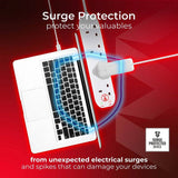 Masterplug 4 socket surge protected extension lead 5m, UK version