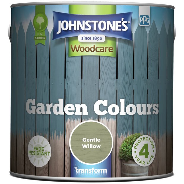Johnstone's garden paint Gentle Willow 2.5L, UK version