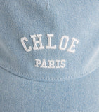 Chloé Kids cotton embroidered baseball cap - British product